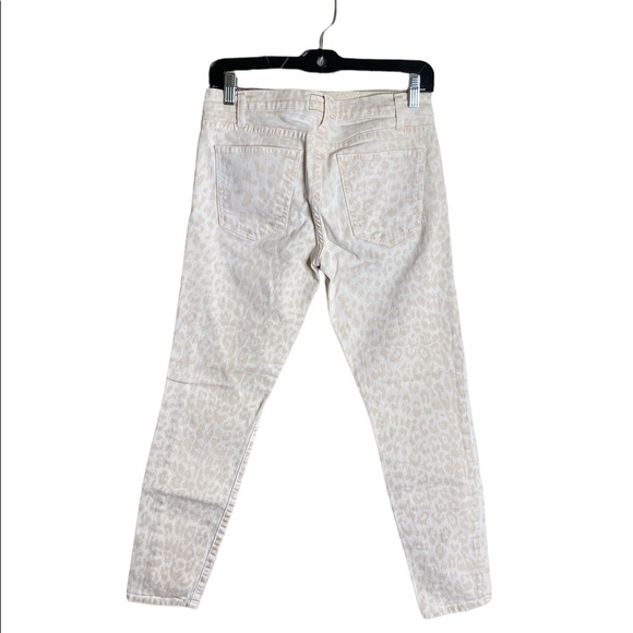 Revolve Current/Elliott Stiletto Leopard Dusty Rose Jean - Picture 2 of 7